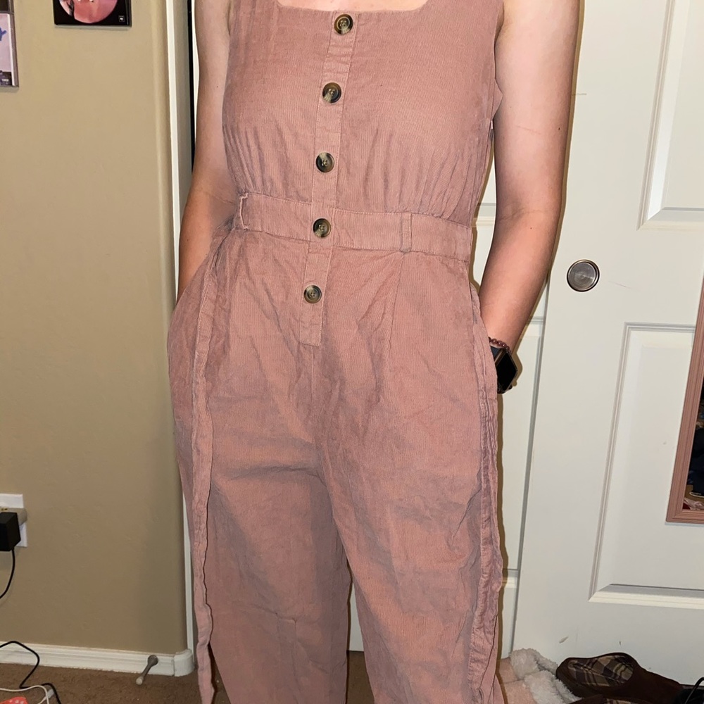 American Eagle Corduroy Jumpsuit